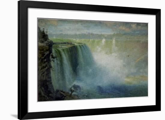 Blue Niagara-George Inness-Framed Art Print