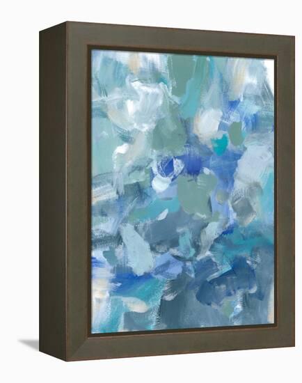 Blue Night II-Christina Long-Framed Stretched Canvas