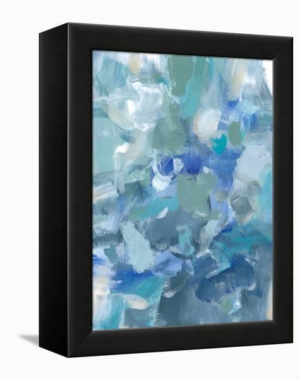 Blue Night II-Christina Long-Framed Stretched Canvas