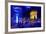 Blue Night in Paris-Philippe Hugonnard-Framed Giclee Print