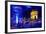 Blue Night in Paris-Philippe Hugonnard-Framed Giclee Print