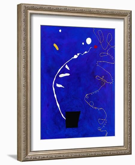 Blue Night-Hyunah Kim-Framed Art Print