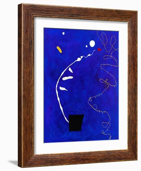 Blue Night-Hyunah Kim-Framed Art Print