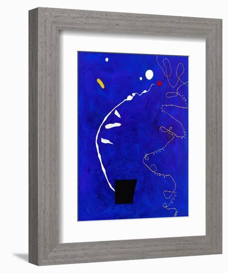 Blue Night-Hyunah Kim-Framed Art Print