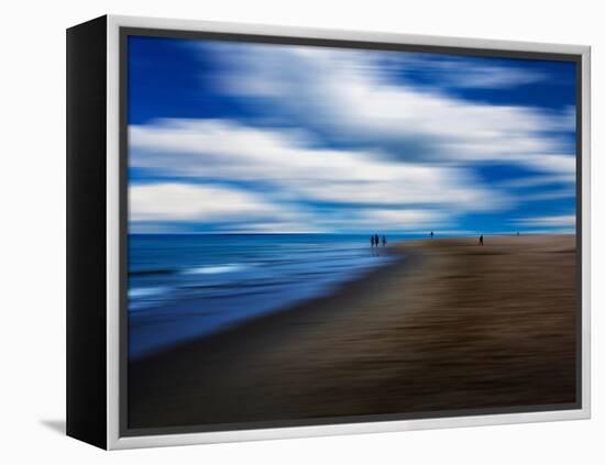 Blue Nights-Josh Adamski-Framed Premier Image Canvas