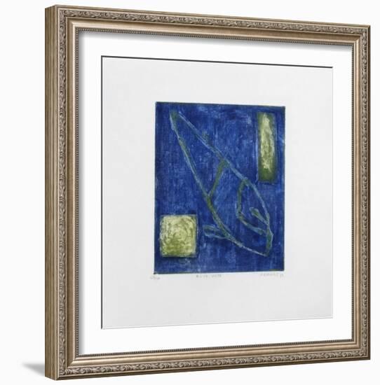 Blue note-Alexis Gorodine-Framed Limited Edition