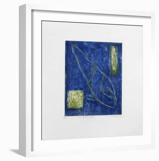 Blue note-Alexis Gorodine-Framed Limited Edition