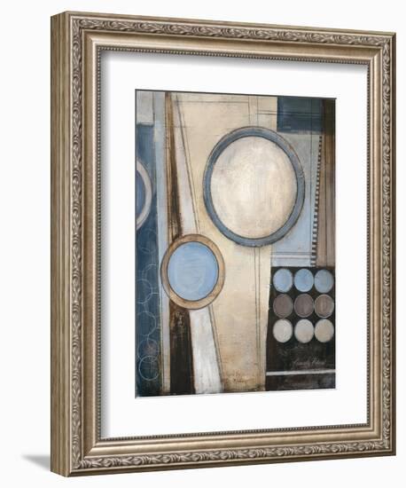 Blue Notes I-Kimberly Poloson-Framed Art Print