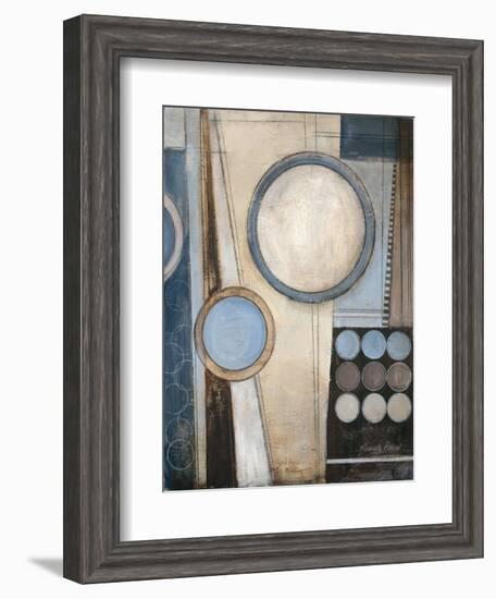 Blue Notes I-Kimberly Poloson-Framed Art Print