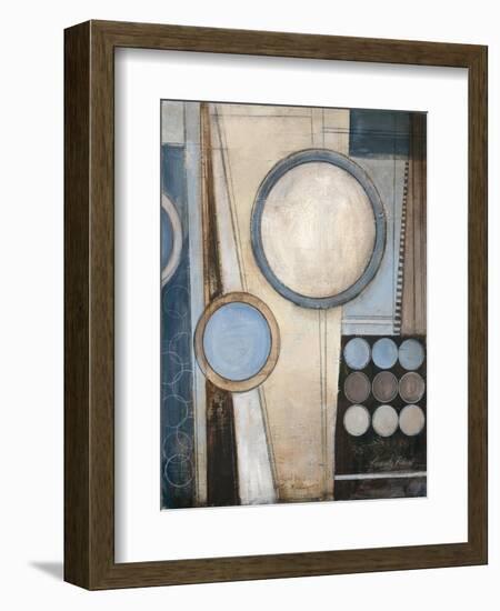 Blue Notes I-Kimberly Poloson-Framed Art Print