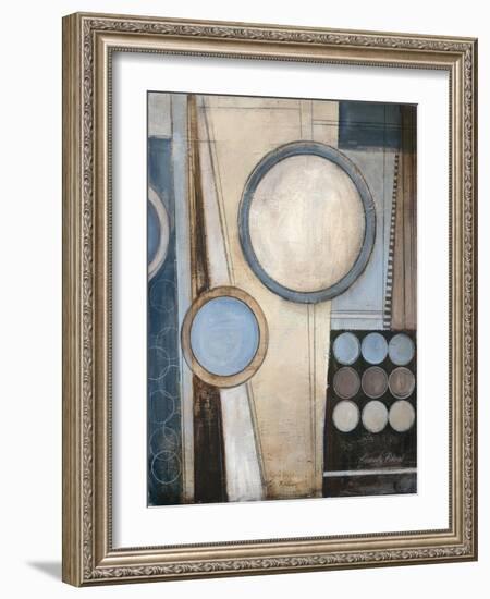 Blue Notes I-Kimberly Poloson-Framed Art Print