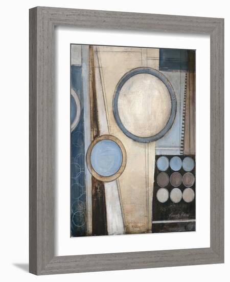 Blue Notes I-Kimberly Poloson-Framed Art Print