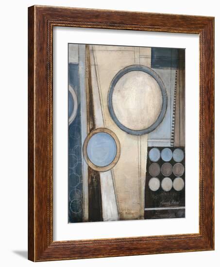 Blue Notes I-Kimberly Poloson-Framed Art Print