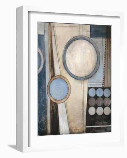 Blue Notes I-Kimberly Poloson-Framed Art Print