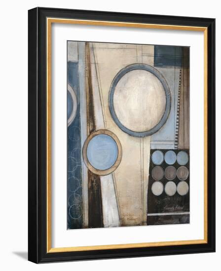 Blue Notes I-Kimberly Poloson-Framed Art Print