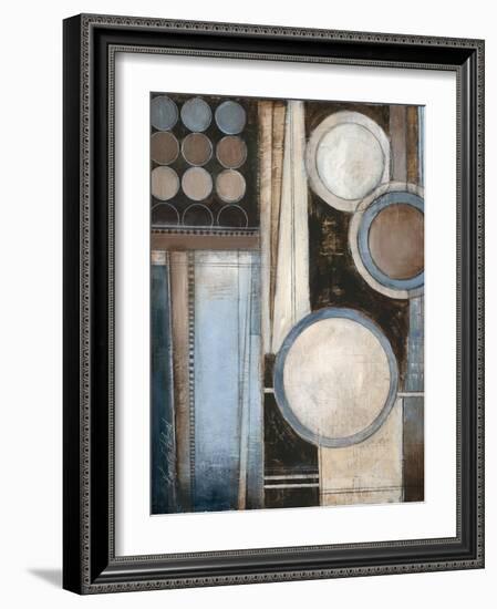 Blue Notes II-Kimberly Poloson-Framed Art Print