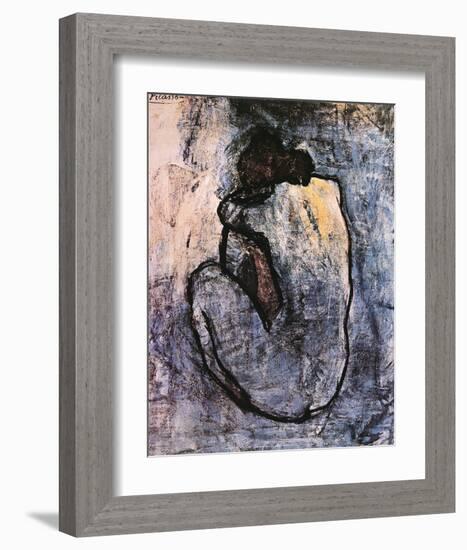 Blue Nude, c.1902-Pablo Picasso-Framed Art Print