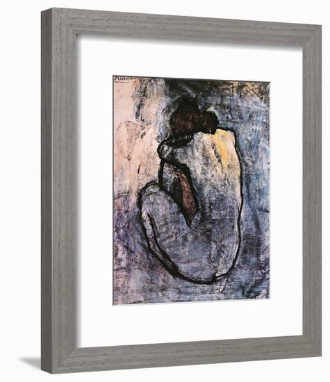 Blue Nude, c.1902-Pablo Picasso-Framed Art Print