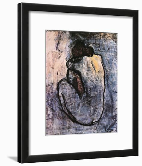 Blue Nude, c.1902-Pablo Picasso-Framed Art Print