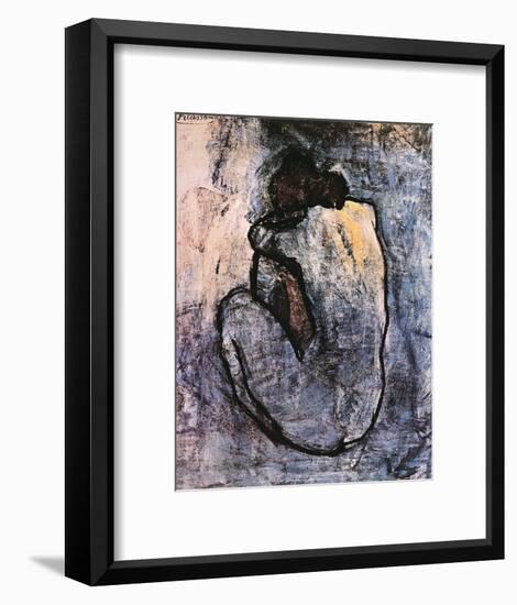 Blue Nude, c.1902-Pablo Picasso-Framed Art Print