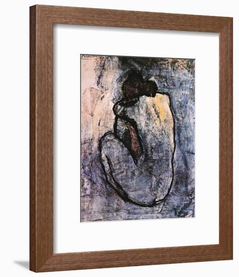 Blue Nude, c.1902-Pablo Picasso-Framed Art Print