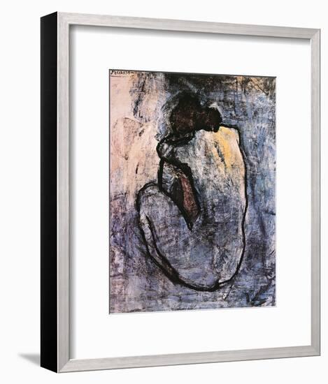 Blue Nude, c.1902-Pablo Picasso-Framed Art Print