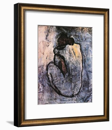 Blue Nude, c.1902-Pablo Picasso-Framed Art Print