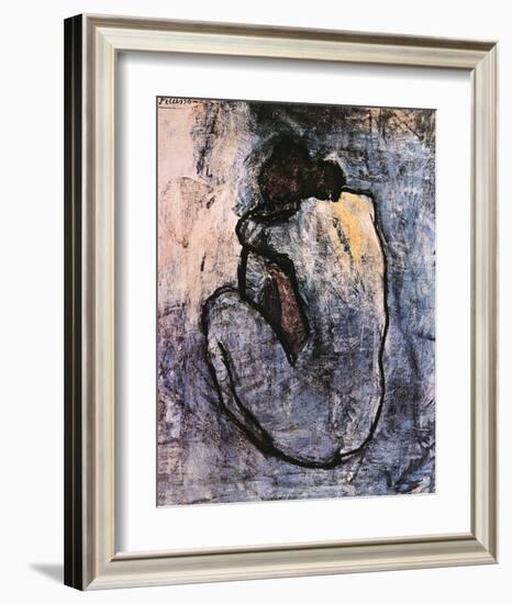 Blue Nude, c.1902-Pablo Picasso-Framed Art Print
