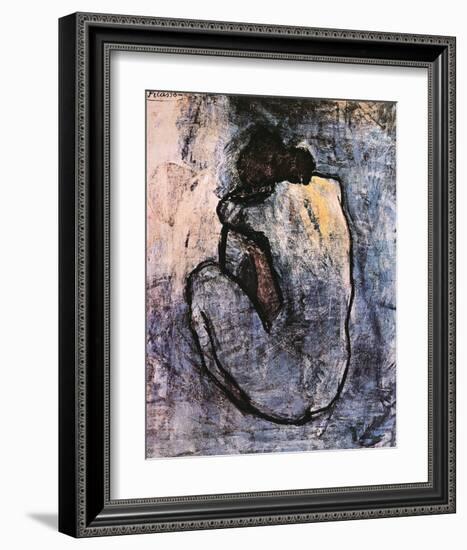 Blue Nude, c.1902-Pablo Picasso-Framed Art Print