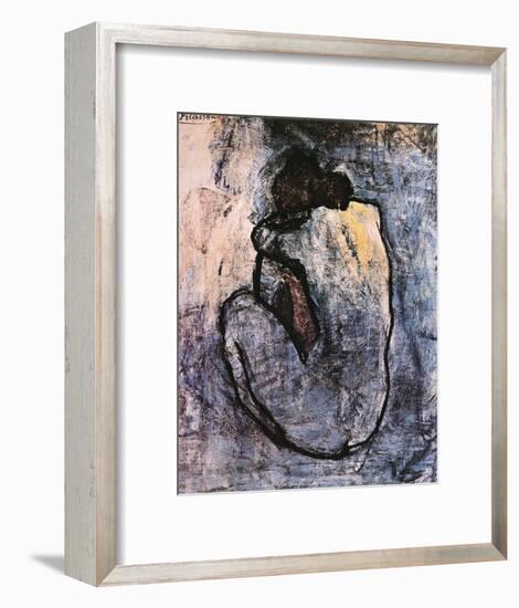 Blue Nude, c.1902-Pablo Picasso-Framed Art Print