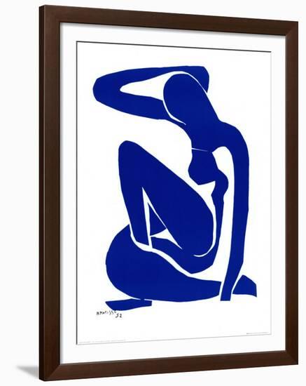 Blue Nude I, c. 1952-Henri Matisse-Framed Art Print