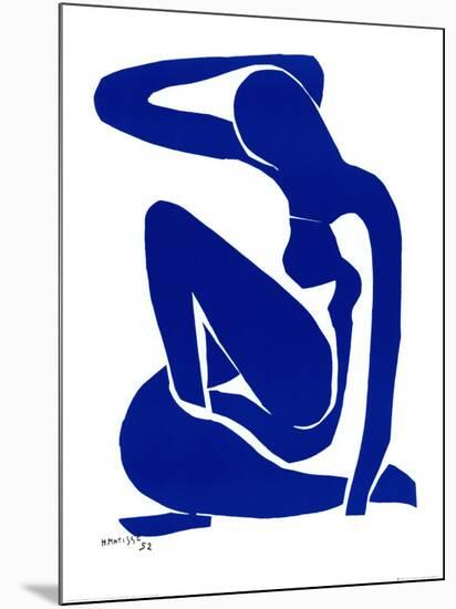 Blue Nude I, c. 1952-Henri Matisse-Mounted Art Print