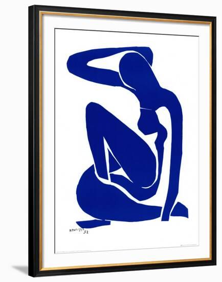 Blue Nude I, c. 1952-Henri Matisse-Framed Art Print