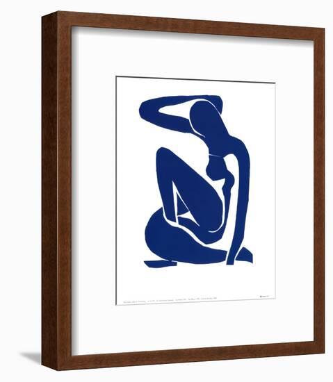 Blue Nude I, c. 1952-Henri Matisse-Framed Art Print