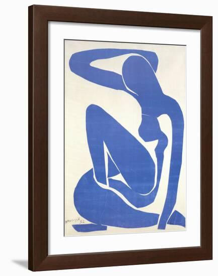 Blue Nude I, c.1952-Henri Matisse-Framed Art Print