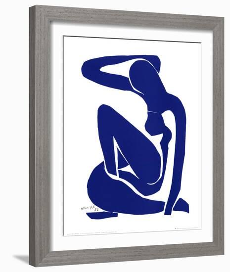 Blue Nude I-Henri Matisse-Framed Art Print