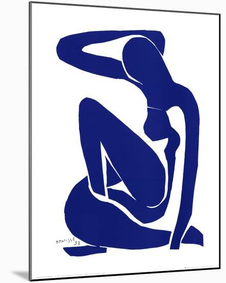 Blue Nude I-Henri Matisse-Mounted Art Print