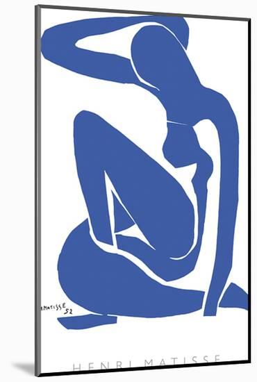 Blue Nude I-Henri Matisse-Mounted Art Print