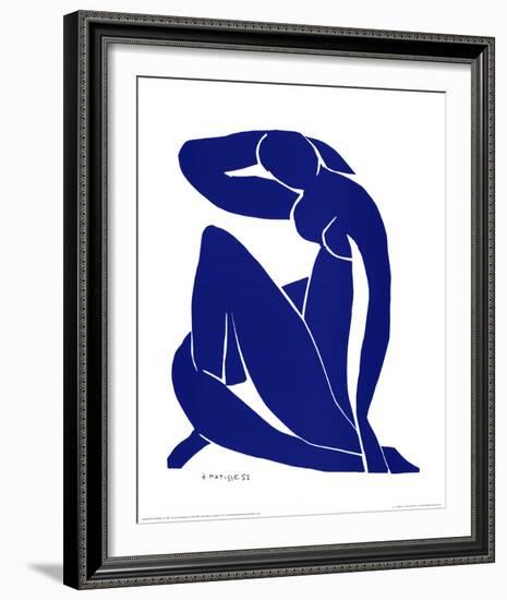 Blue Nude II-Henri Matisse-Framed Art Print