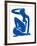 Blue Nude-Henri Matisse-Framed Art Print