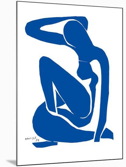 Blue Nude-Henri Matisse-Mounted Art Print