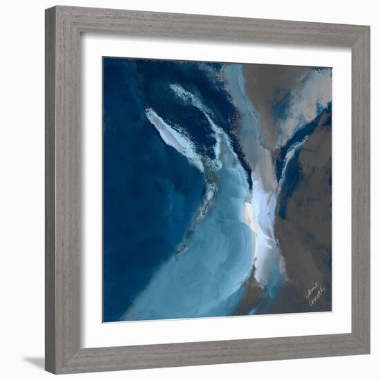 Blue Ocean Dance I-Lanie Loreth-Framed Premium Giclee Print