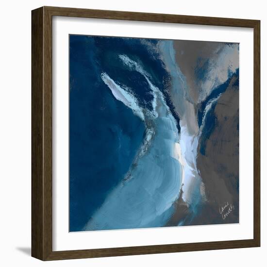 Blue Ocean Dance I-Lanie Loreth-Framed Premium Giclee Print