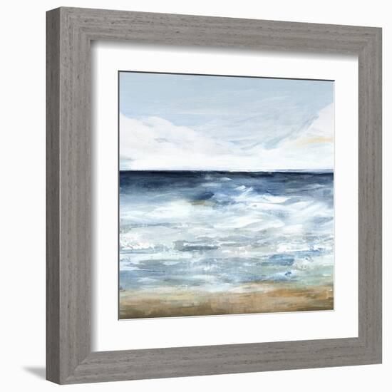 Blue Ocean I-Isabelle Z-Framed Art Print