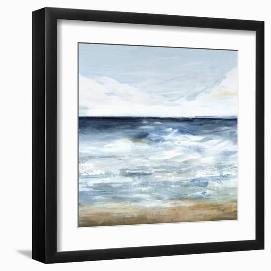 Blue Ocean I-Isabelle Z-Framed Art Print