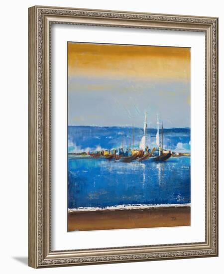 Blue Ocean I-Patricia Pinto-Framed Art Print