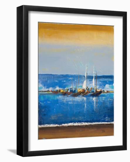 Blue Ocean I-Patricia Pinto-Framed Art Print