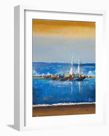 Blue Ocean I-Patricia Pinto-Framed Art Print