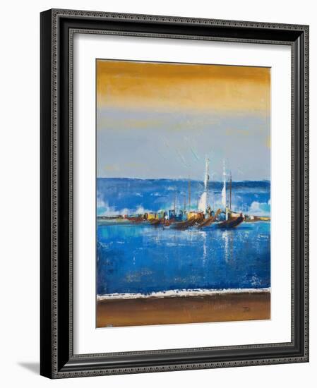 Blue Ocean I-Patricia Pinto-Framed Art Print