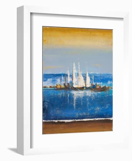 Blue Ocean II-Patricia Pinto-Framed Art Print